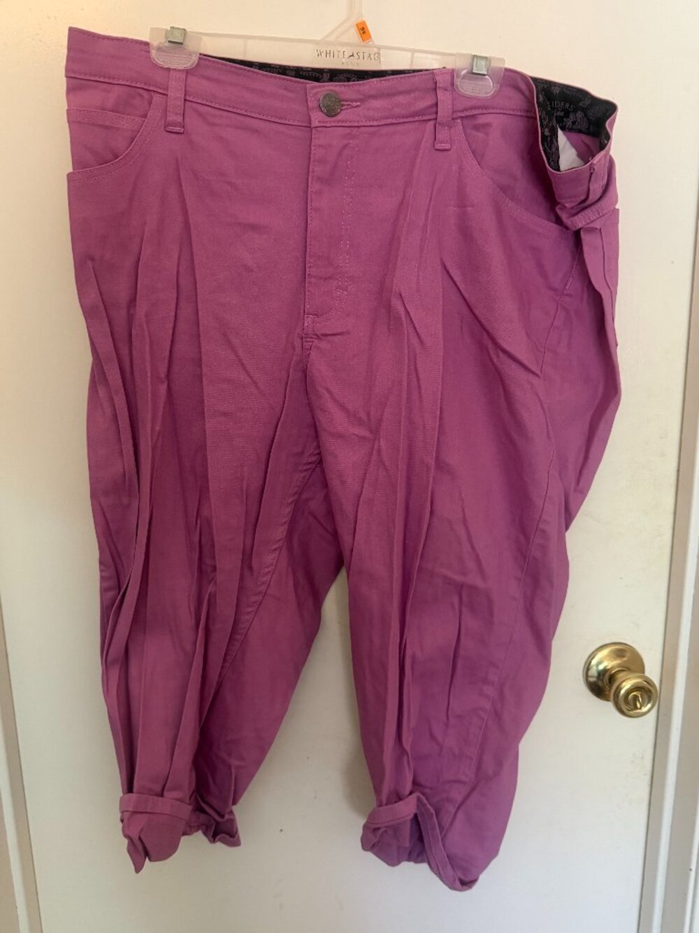 Riders by Lee Orchid Purple Capris W 20W